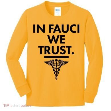 In Dr Fauci We Trust Kids Long Sleeve Shirt