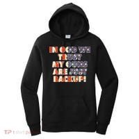 In God We Trust My Guns Are Just Backup Women's Hoodie thumb 0
