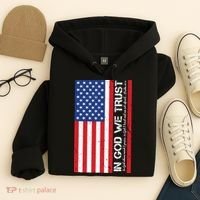In God We Trust Psalm 56:4 US Flag Hoodie thumb 4