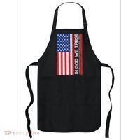 In God We Trust Psalm 56:4 US Flag Apron thumb 0