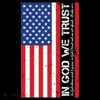 In God We Trust Psalm 56:4 US Flag Women's Tank Top thumb 5