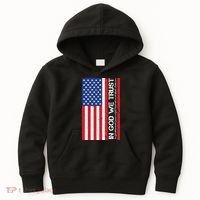 In God We Trust Psalm 56:4 US Flag Kids Hoodie thumb 0