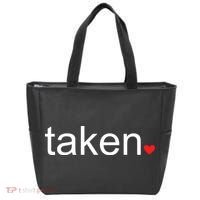 In Love and Taken Great For Valentines Day Tote Bag thumb 0
