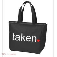In Love and Taken Great For Valentines Day Tote Bag thumb 3