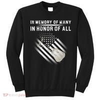 In Memory Of Many In Honor Of All Sweatshirt thumb 0