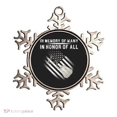 In Memory Of Many In Honor Of All Ornament