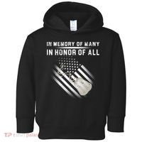 In Memory Of Many In Honor Of All Toddler Hoodie thumb 0