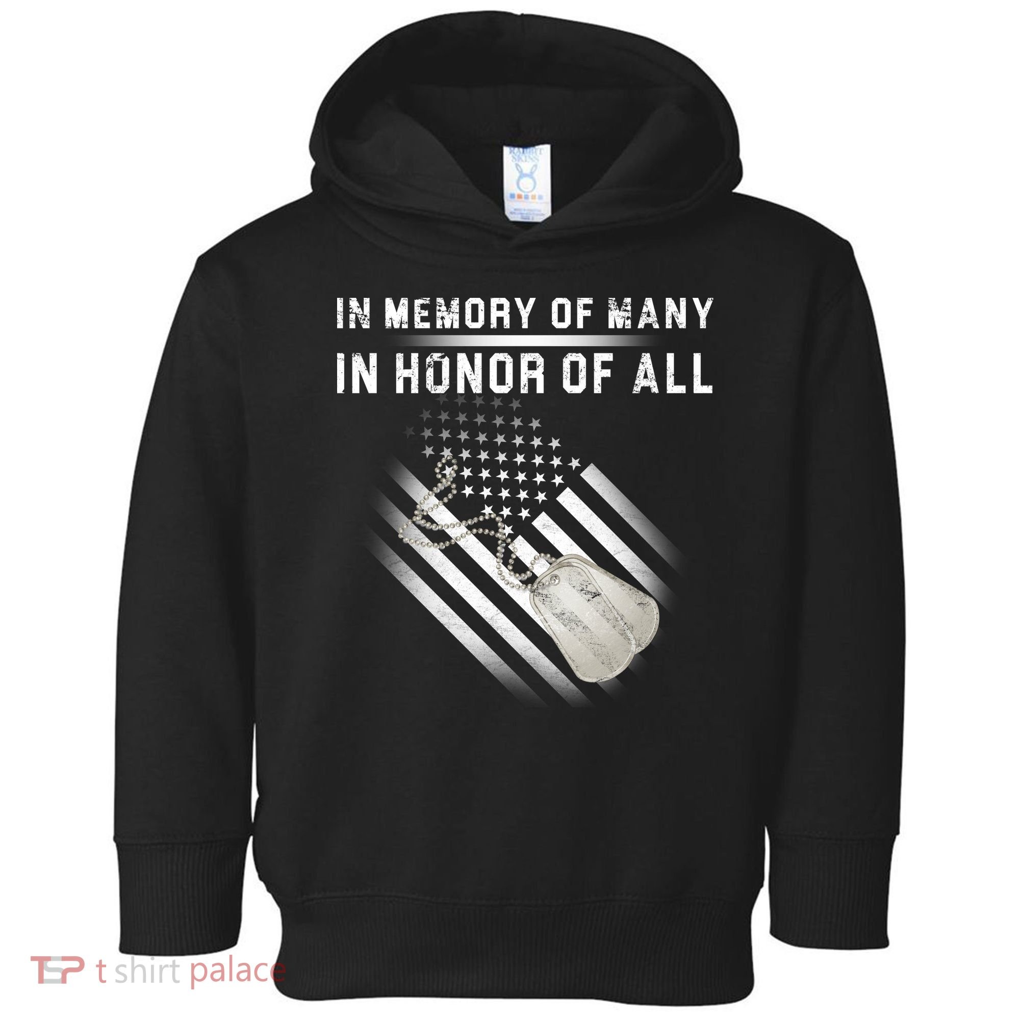 In Memory Of Many In Honor Of All Toddler Hoodie