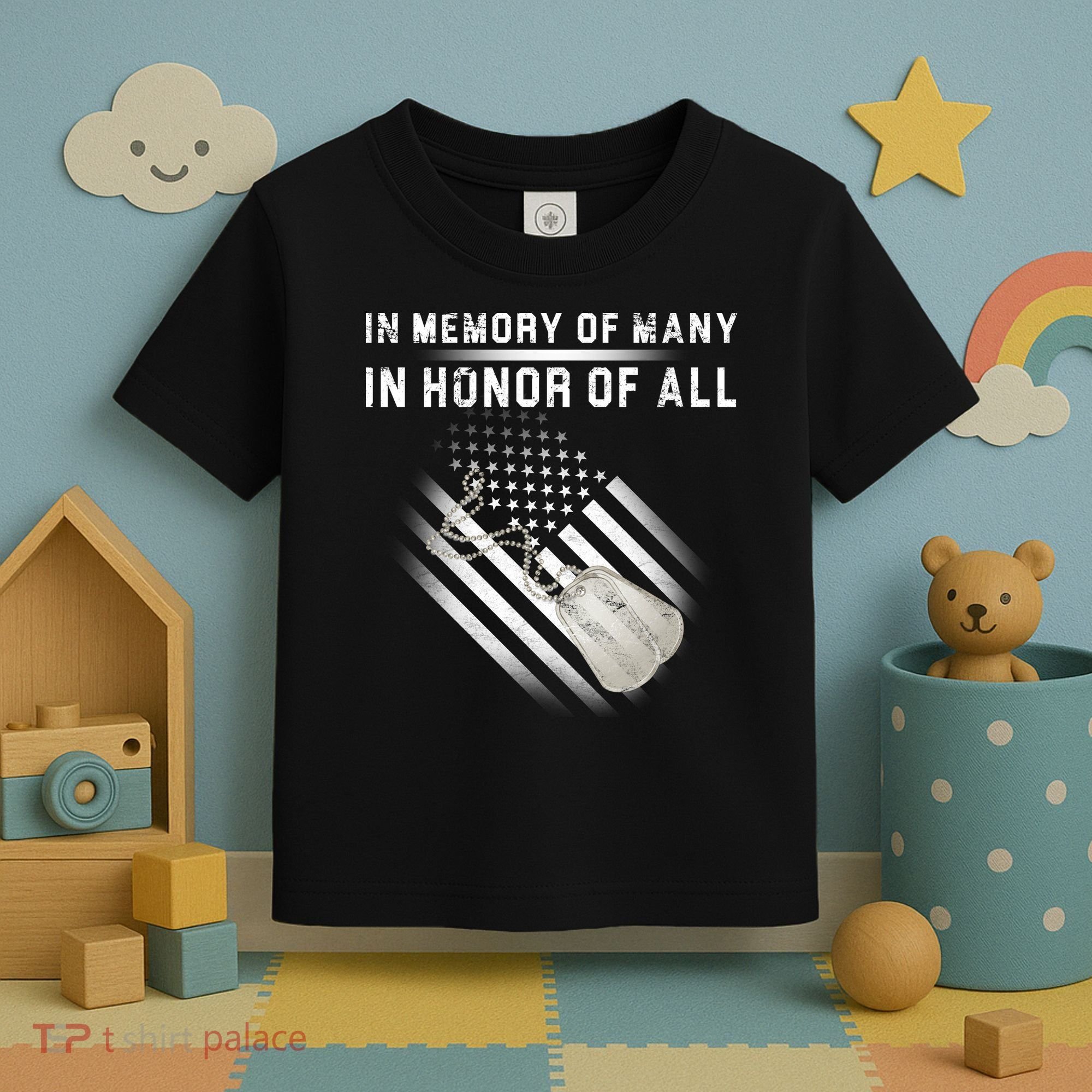 In Memory Of Many In Honor Of All Toddler T-Shirt