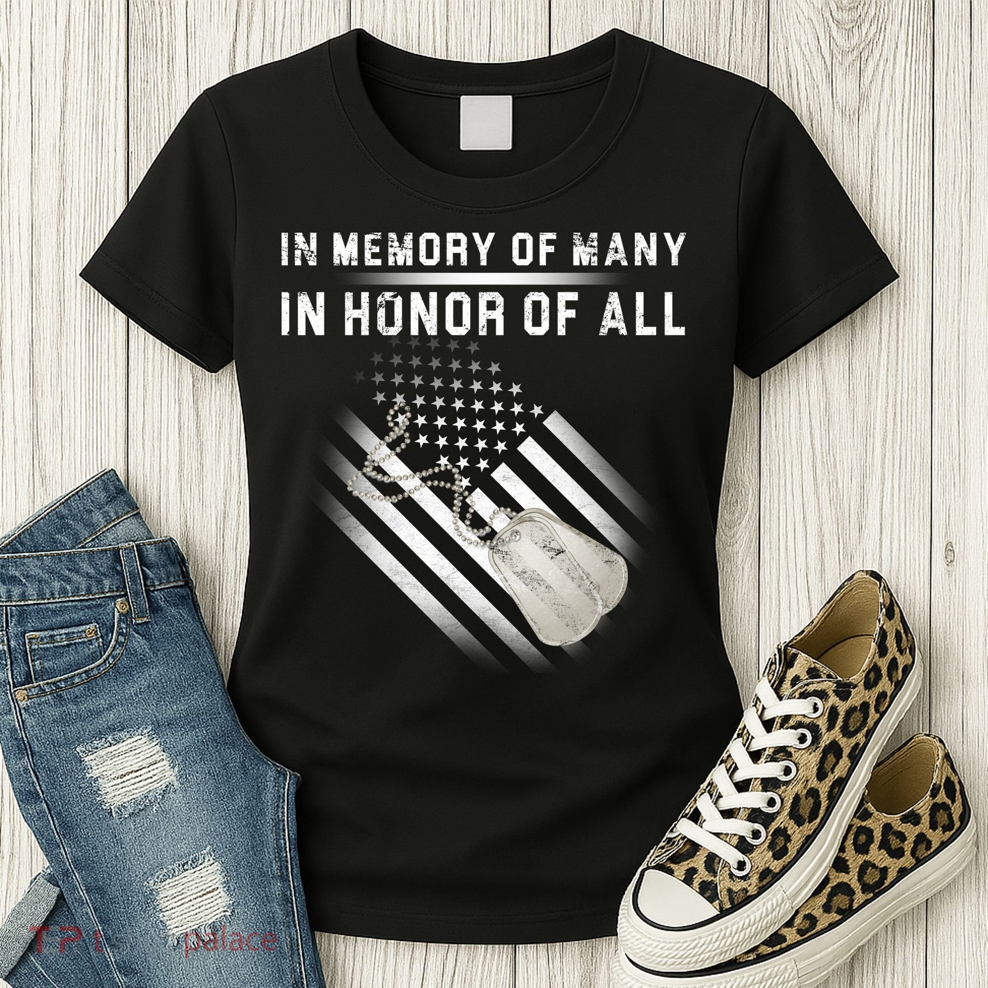 In Memory Of Many In Honor Of All Women's T-Shirt