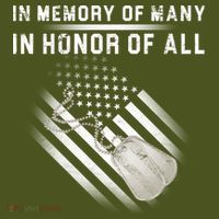 In Memory Of Many In Honor Of All T-Shirt thumb 7