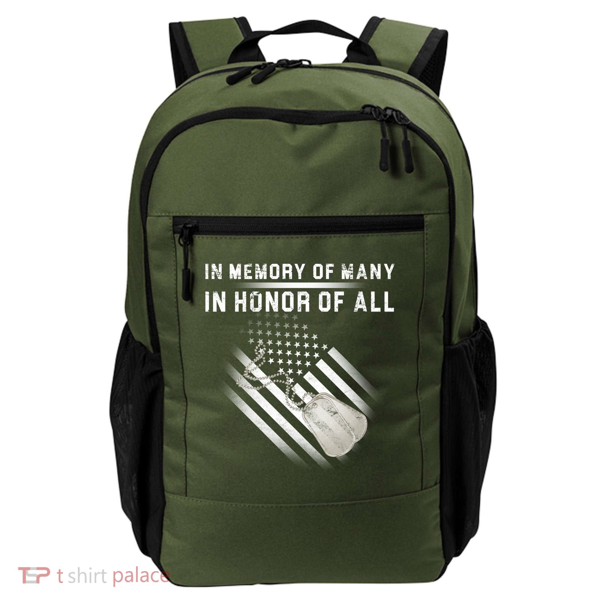 In Memory Of Many In Honor Of All Backpack