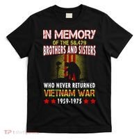In Memory Of Vietnam Brothers And Sisters T-Shirt thumb 0