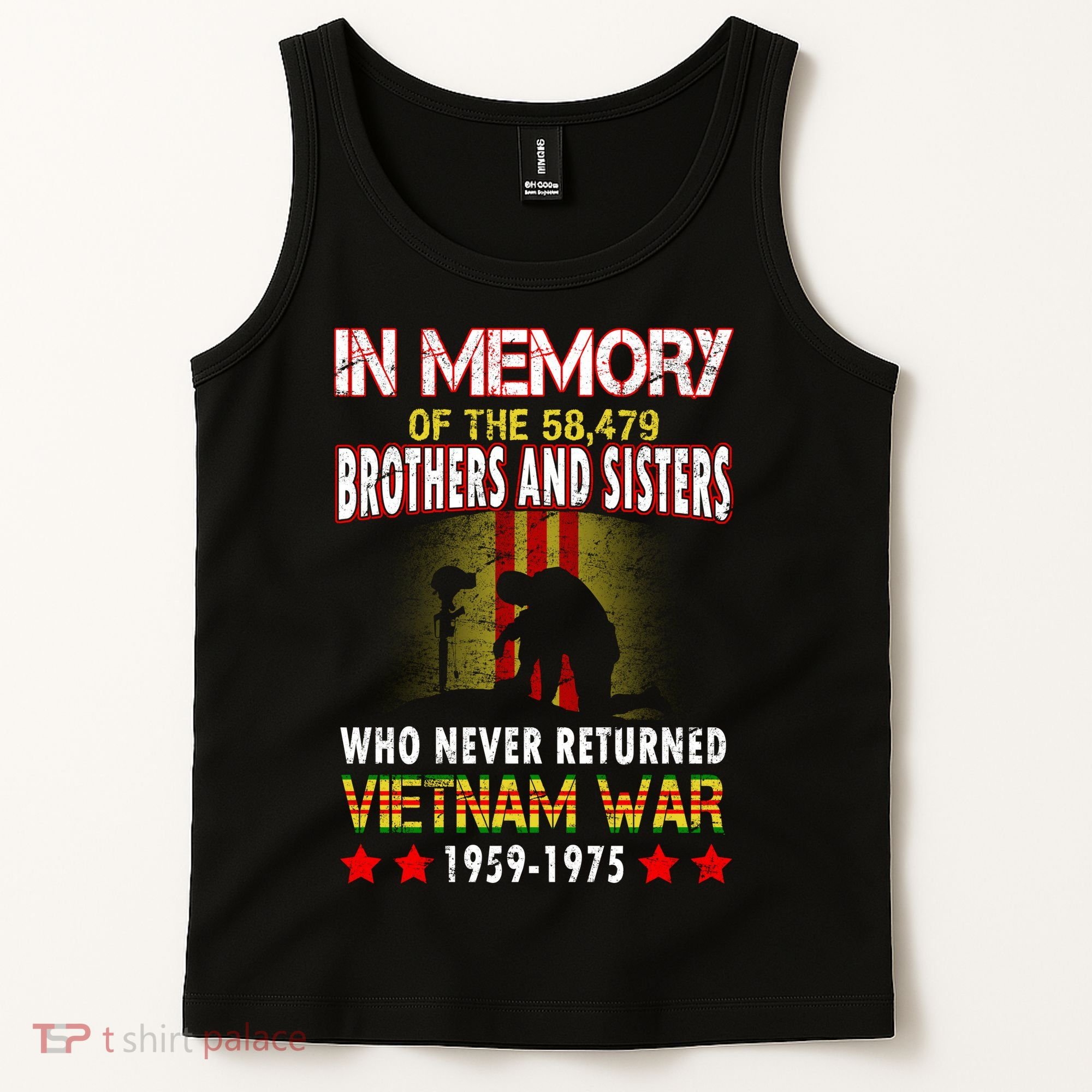 In Memory Of Vietnam Brothers And Sisters Tank Top