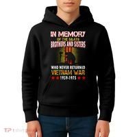In Memory Of Vietnam Brothers And Sisters Kids Hoodie thumb 4