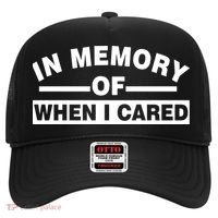 In Memory of When I Cared Hat thumb 0