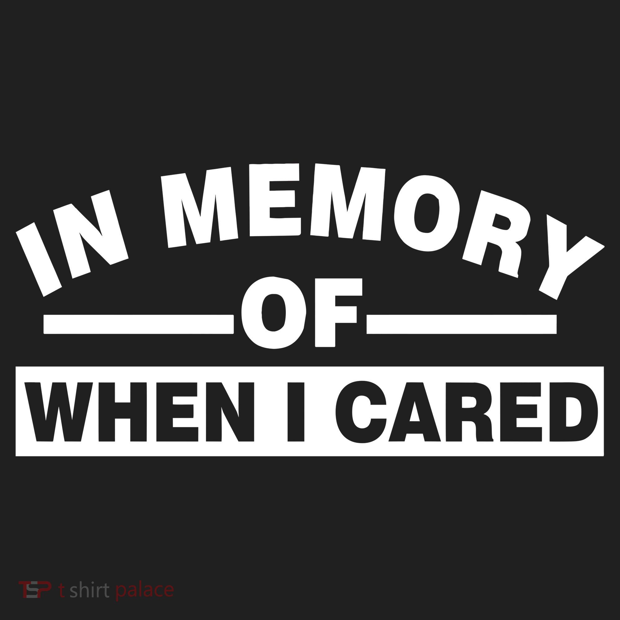 In Memory of When I Cared Hat