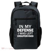 In My Defense I Was Left Unsupervised Backpack thumb 0