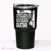 In My Head I'm Playing My Guitar Tumbler thumb 0