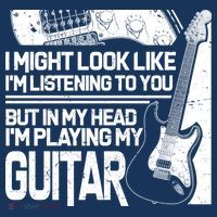 In My Head I'm Playing My Guitar Coaster thumb 2