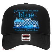 In November We Wear Blue Diabetes Awareness Hat thumb 0