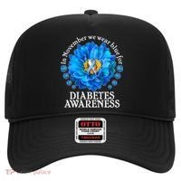 In November We Wear Blue For Diabetes Awareness Hat thumb 0