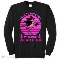 In October Even Witches Wear Pink Sweatshirt thumb 0