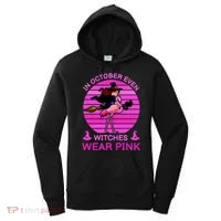 In October Even Witches Wear Pink Women's Hoodie thumb 0