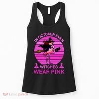 In October Even Witches Wear Pink Women's Tank Top thumb 0