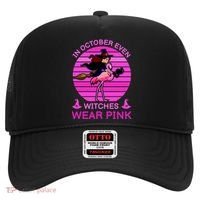 In October Even Witches Wear Pink Hat thumb 0