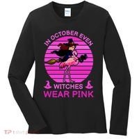 In October Even Witches Wear Pink Women's Long Sleeve Shirt thumb 0