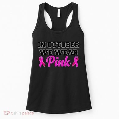 In October We Wear Pink Women's Tank Top
