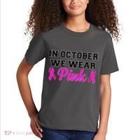 In October We Wear Pink Kids T-Shirt thumb 2