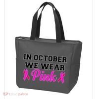 In October We Wear Pink Tote Bag thumb 3