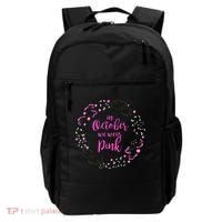 In October We Wear Pink Breast Cancer Backpack thumb 0