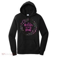 In October We Wear Pink Breast Cancer Women's Hoodie thumb 0