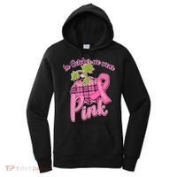 In October We Wear Pink Breast Cancer Autumn Pumpkin Women's Hoodie thumb 0