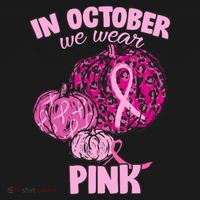 In October We Wear Pink Breast Cancer Awareness Women's Hoodie thumb 2
