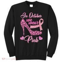 In October We Wear Pink Fancy Heel Ribbon Sweatshirt thumb 0