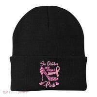 In October We Wear Pink Fancy Heel Ribbon Beanie thumb 0
