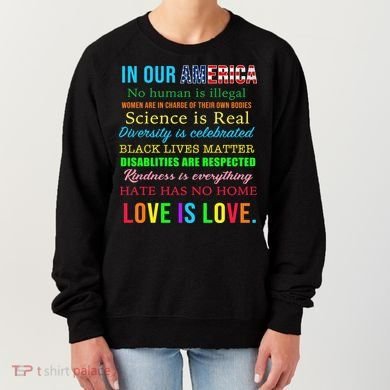In Our America We Are Equal Women's Sweatshirt