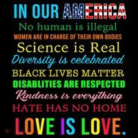 In Our America We Are Equal Apron thumb 3