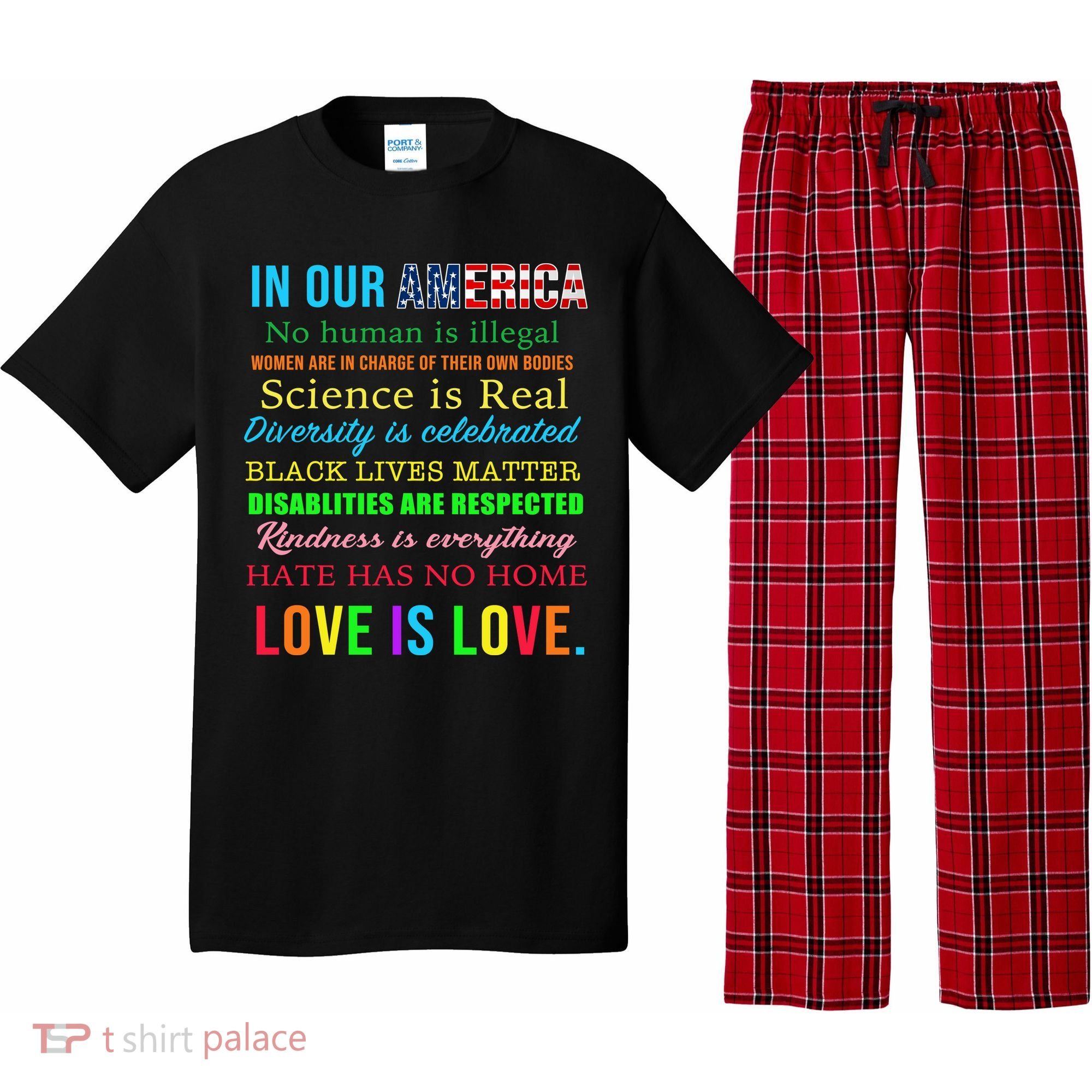 In Our America We Are Equal Pajama Set