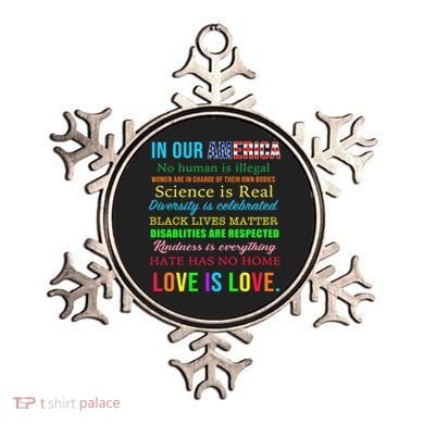In Our America We Are Equal Ornament