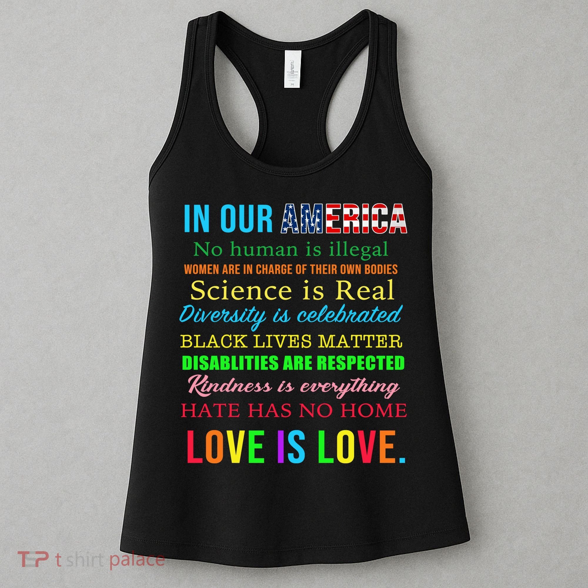 In Our America We Are Equal Women's Tank Top