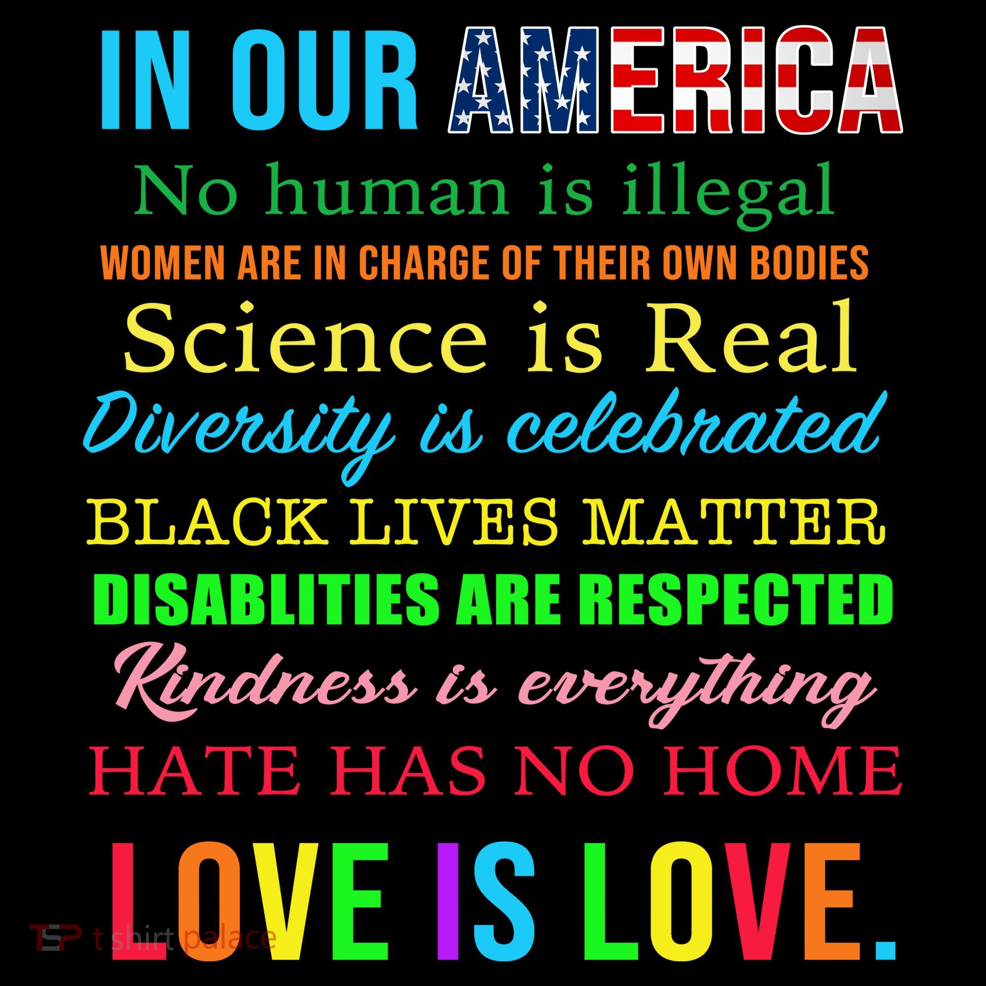In Our America We Are Equal Women's Tank Top