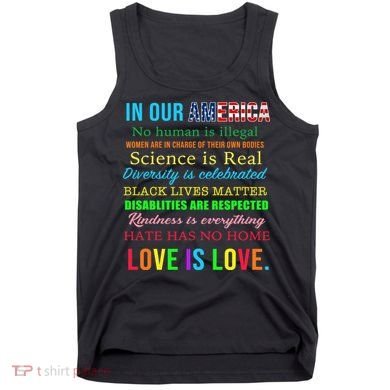 In Our America We Are Equal Tank Top