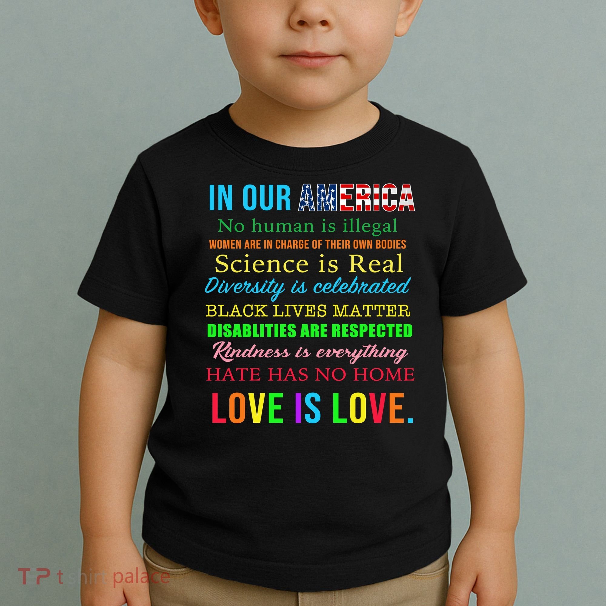 In Our America We Are Equal Toddler T-Shirt