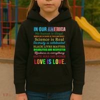 In Our America We Are Equal Kids Hoodie thumb 3