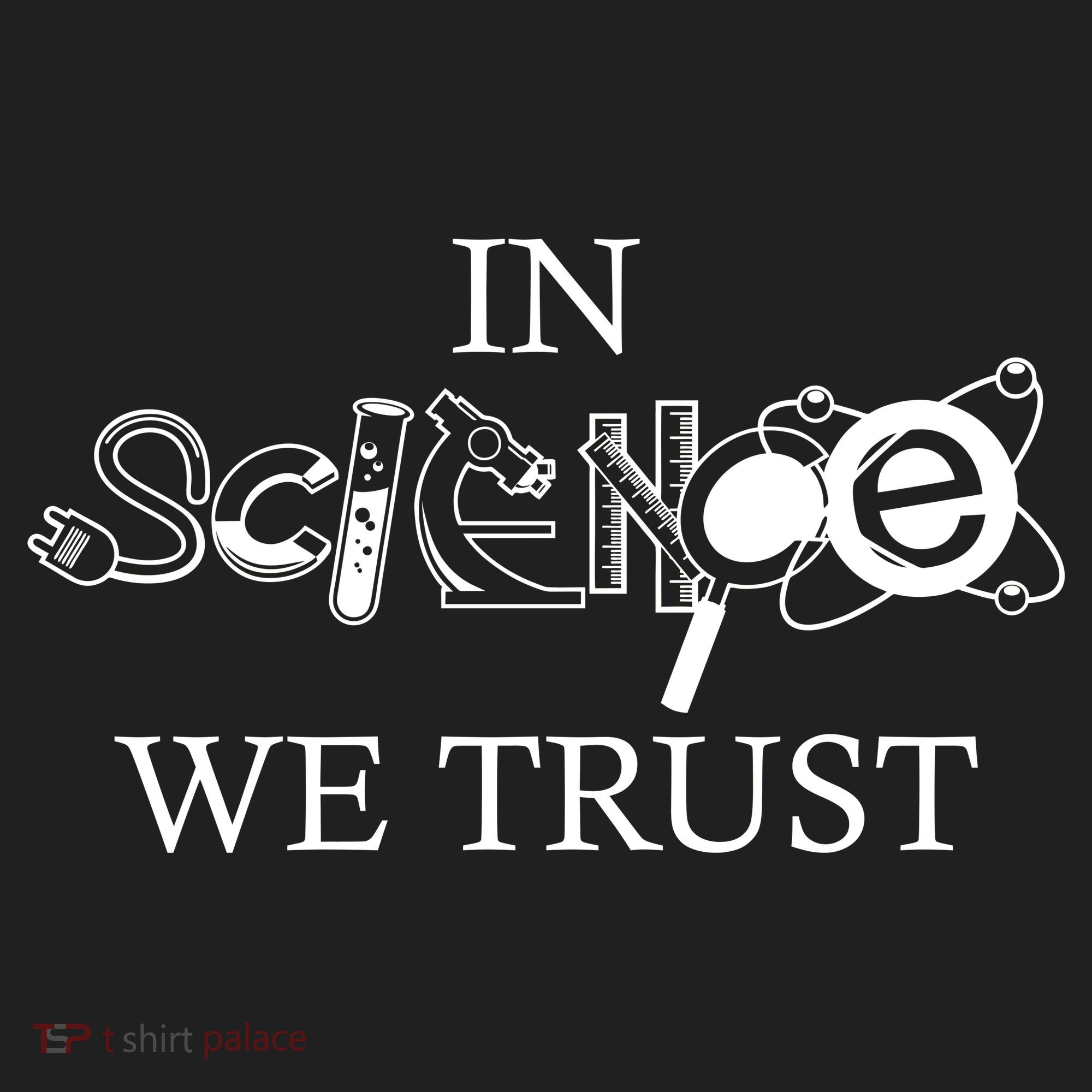 In Science We Trust Cool Science Logos Women's Sweatshirt